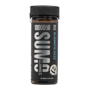 half bakd sumo gummies 10500mg bluematic razz (2)